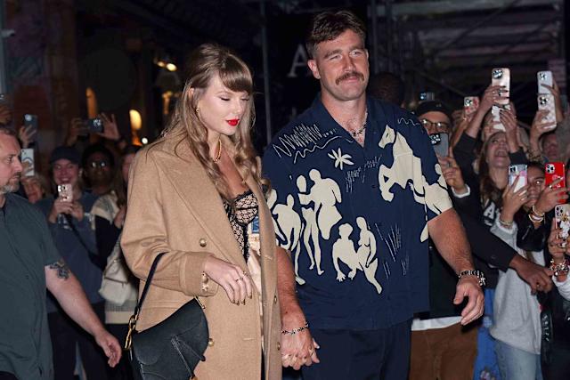 Travis Kelce and Taylor Swift