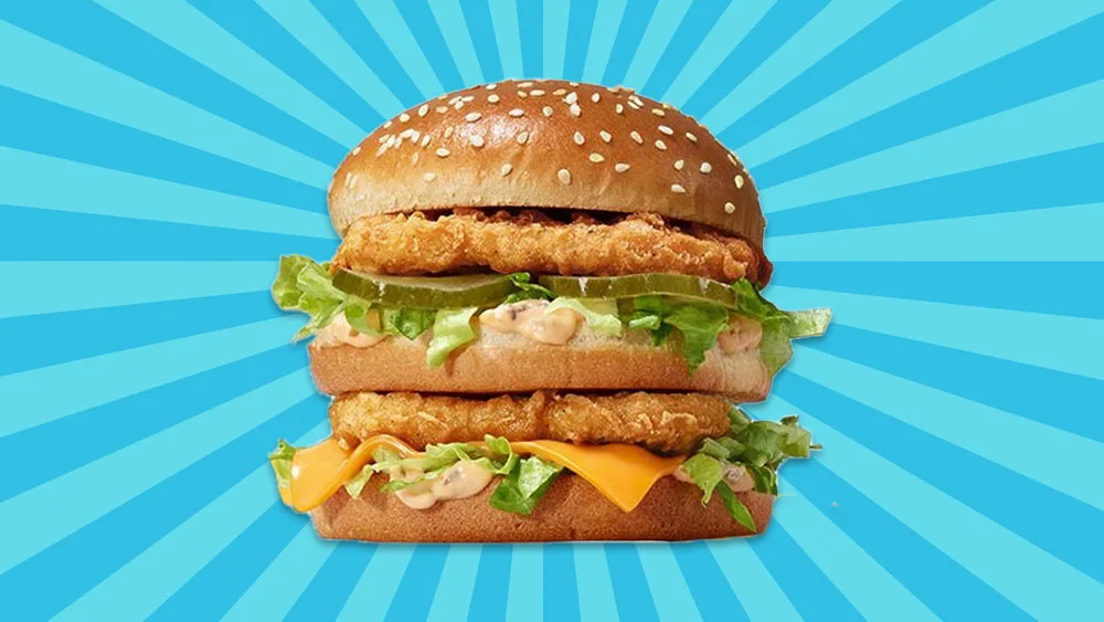 Mcdonalds big announcement menu