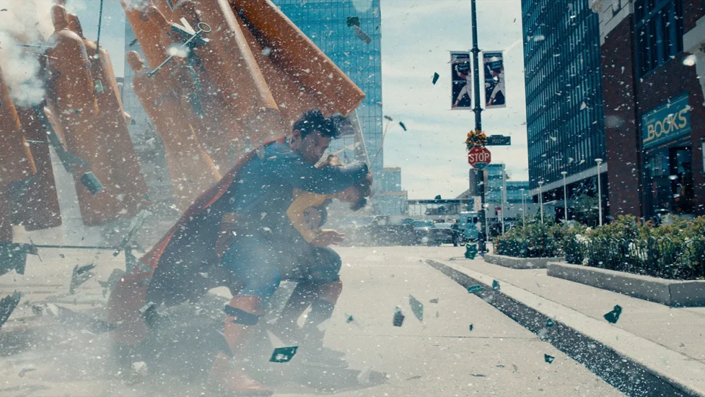 David Corenswet in James Gunn's 'Superman.'